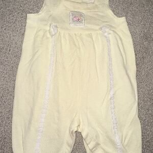 Yellow Pant Romper 6/9m